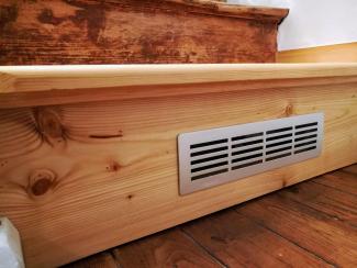 Nouvelle marche en mélèze huilé