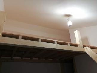 Pose du garde-corps en câble acier