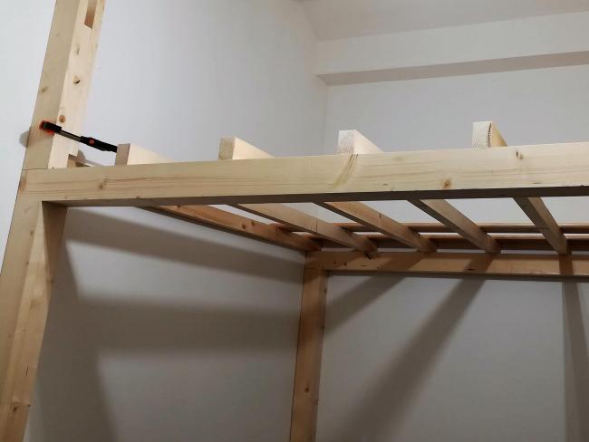 Réalisation de la structure